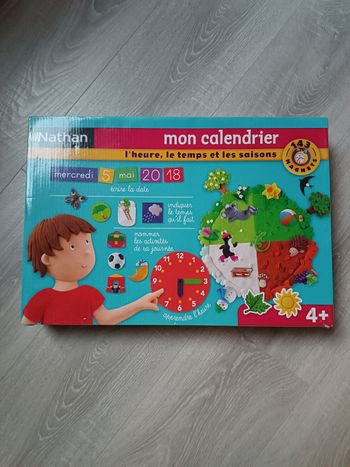 Mon calendrier, l' heure, le temps et les saisons