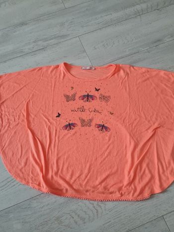 Haut "Papillon" 12 ans fille