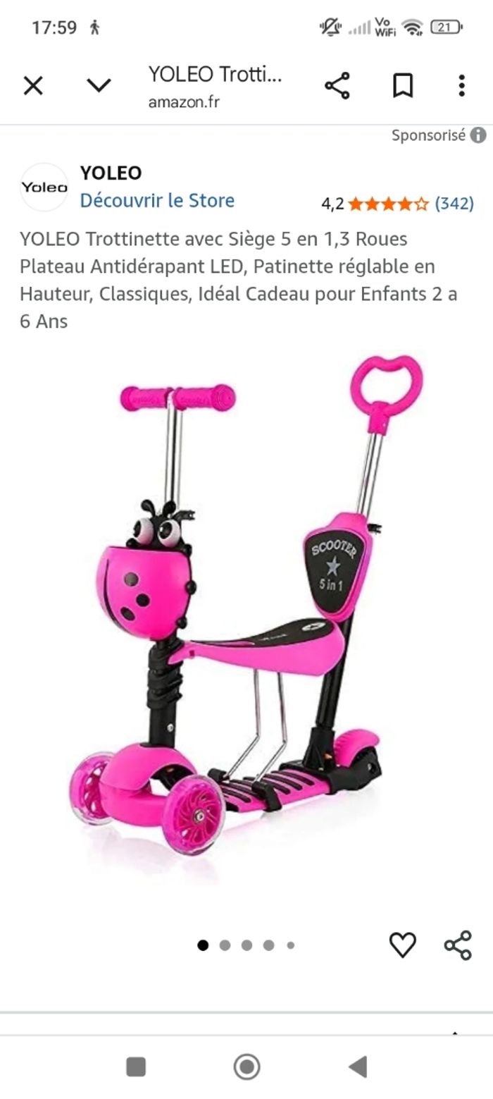 Trottinette évolutive - photo numéro 5