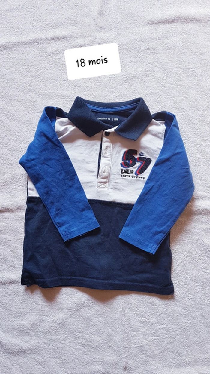 Polo lulu castagnette 18 mois