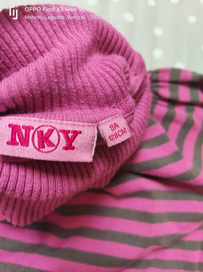 Pull col roulé 8ans-128cm MKY Réduction jusqu'à -70% - photo numéro 2