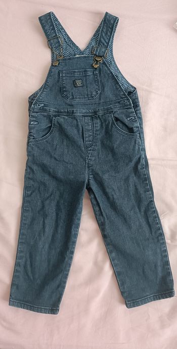 Salopette en jeans Cyrillus 24 mois