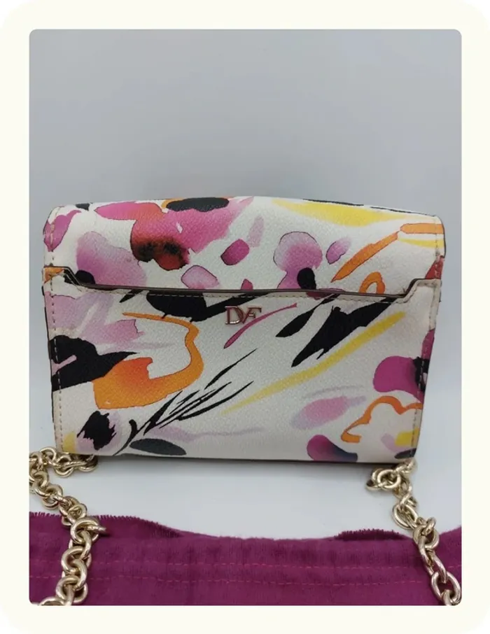 Périr sac à bandoulières fleuri femme Diane Von furstenberg - photo numéro 6