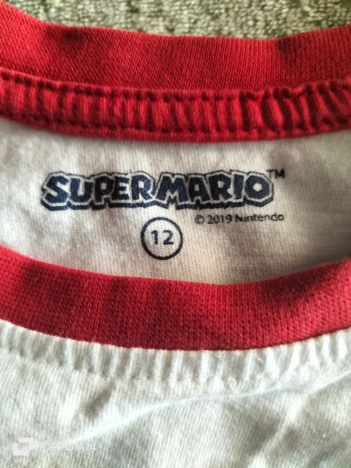 Garçon 12 ans 🩷 T-shirt Super Mario - photo numéro 3
