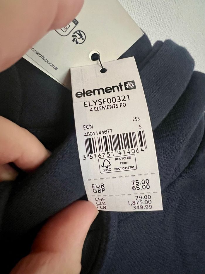 4 Elements Po - Sweat à capuche pour Homme - photo numéro 4