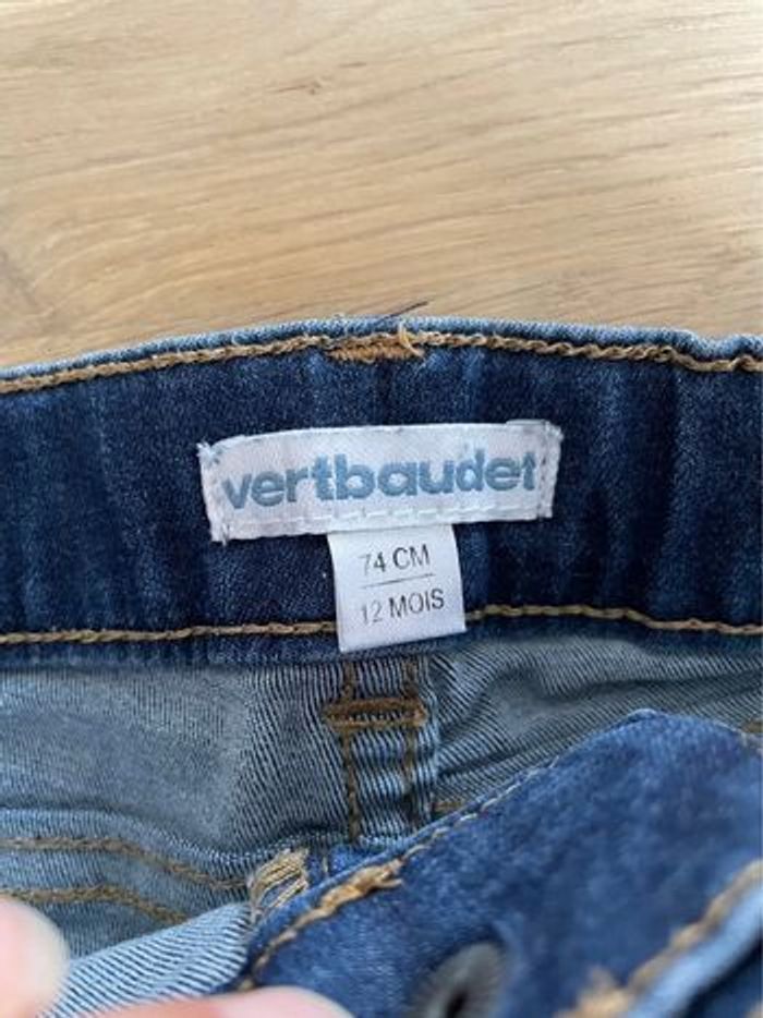 Jean garçon Vertbaudet 12 mois - photo numéro 3