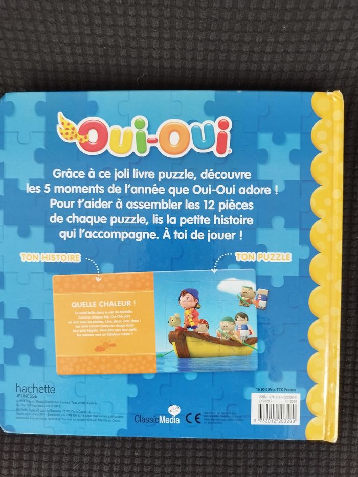 Grand livre puzzle Oui Oui - photo numéro 7