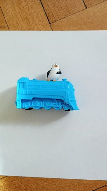 Pingouins de Madagascar, train pingouins