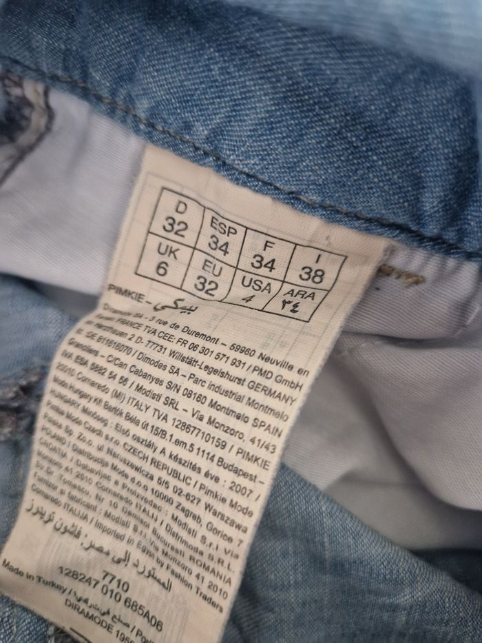 Lot de 2 jeans T 34 - photo numéro 5