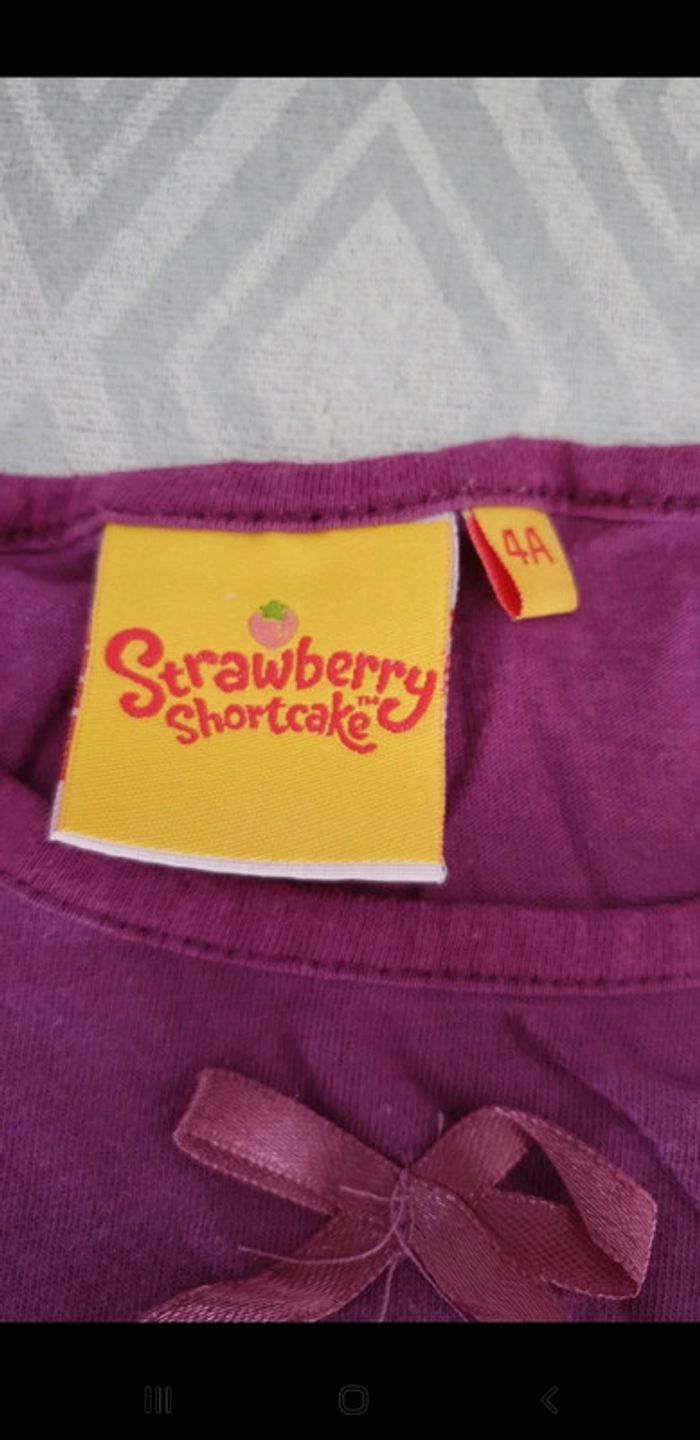 Robe fille 4 ans Charlotte aux fraises - photo numéro 3