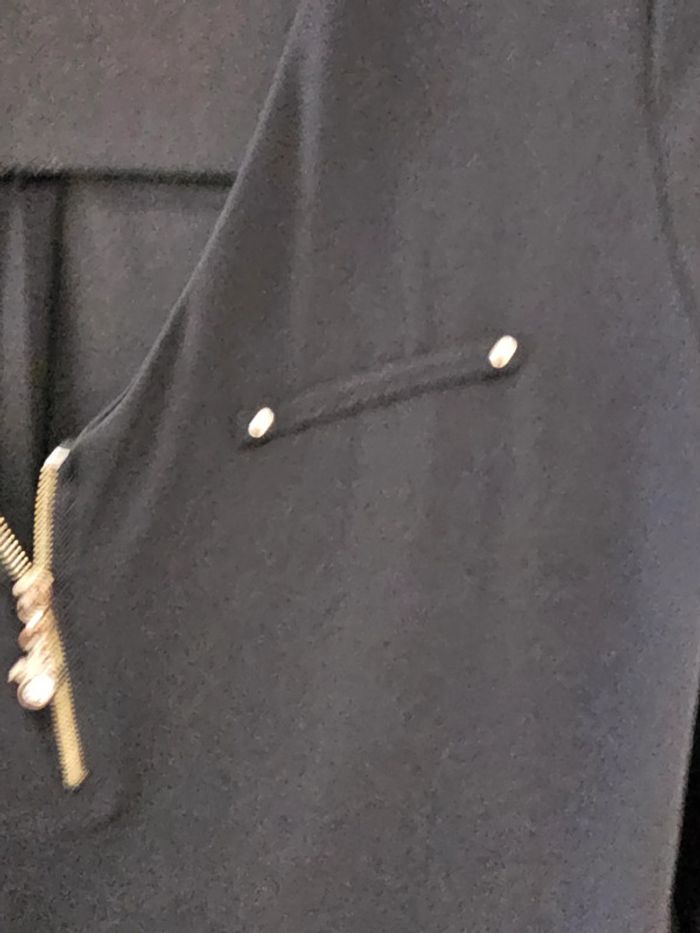 Haut en voile noir taille unique - photo numéro 4