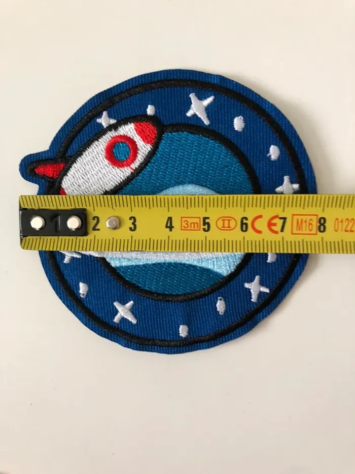 Ecusson patch brodé fusée Neuf - photo numéro 2