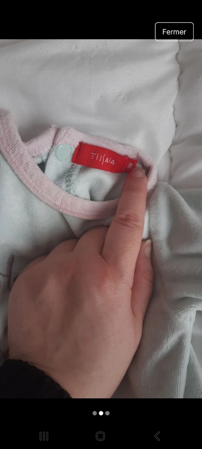 Pyjama bébé fille 3 mois - photo numéro 2