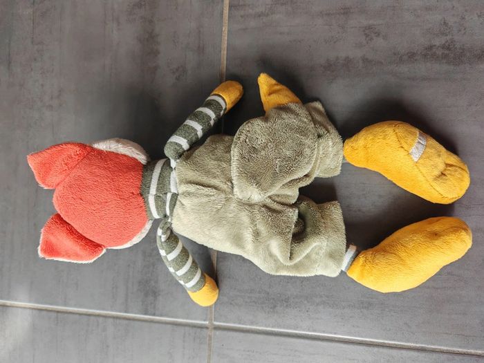 Renard en salopette - fox - doudou - photo numéro 3