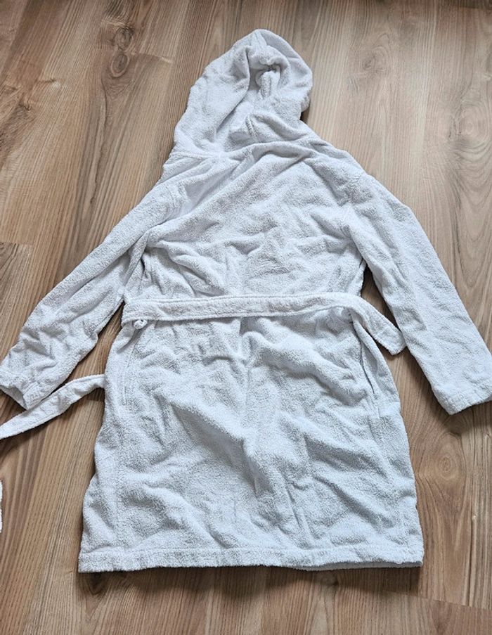 Peignoir carré blanc Paris taille S - photo numéro 3