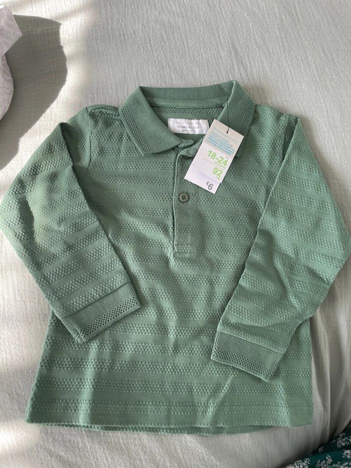 Polo vert neuf