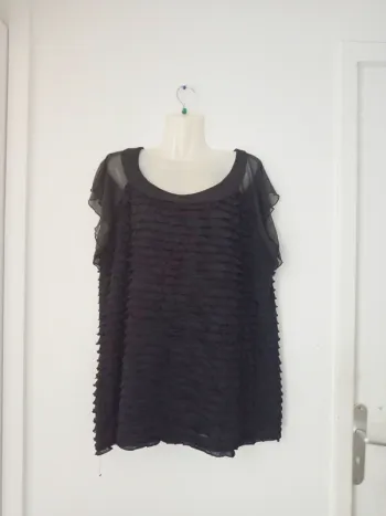 Blouse manches courtes femme