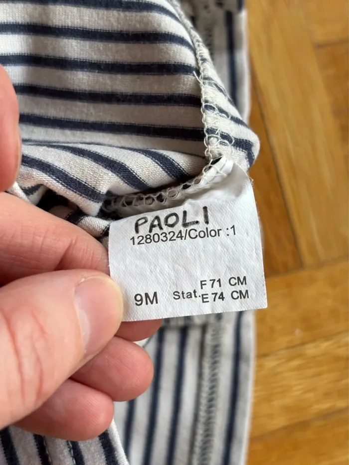 Sous pull Sucre d’orge 9 mois parfait état - photo numéro 5