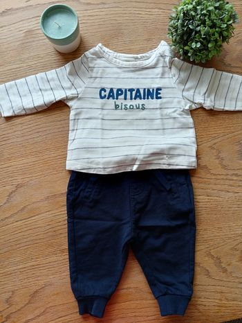 Ensemble garçon 6 mois