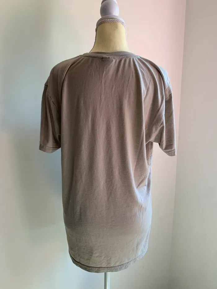 T-shirt beige basique FSBN – Taille L - photo numéro 3
