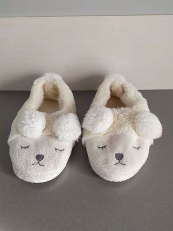 Chaussons chauds fille pointure 27/28