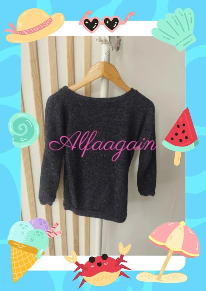 Pull 6/8ans mini molly bleu - photo numéro 5
