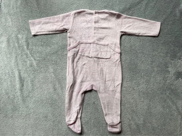 Pyjama velours, fille, 9 mois - photo numéro 2