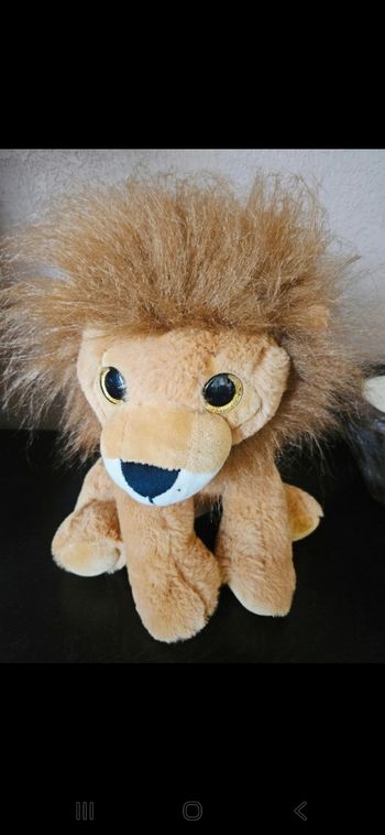 Peluche lion 30cm