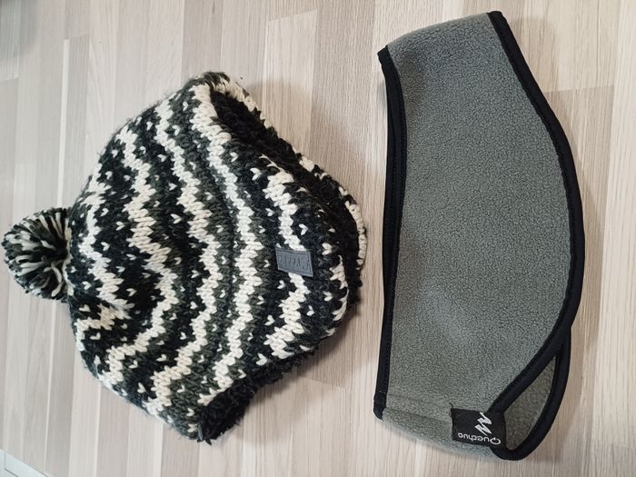 bonnet et bandeau oreille femmes Taille Unique