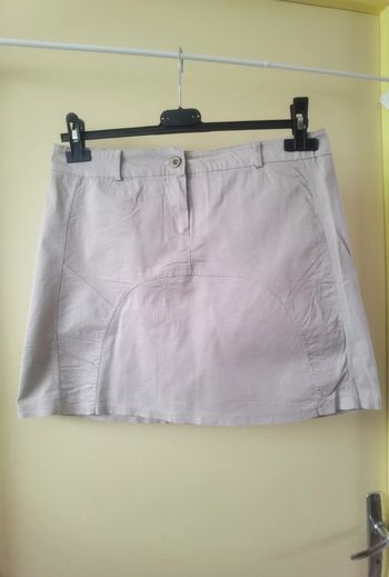 Jupe beige