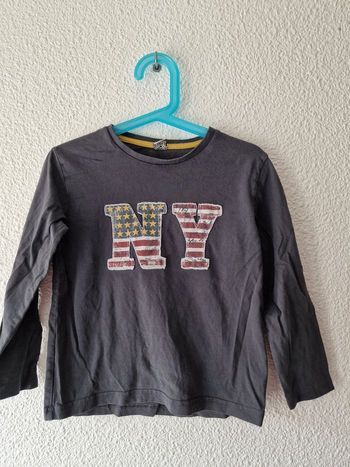 tee-shirt gris Tape à l'œil