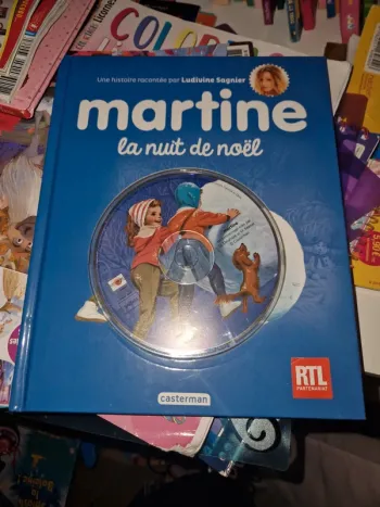 Livre martine lu avec cd