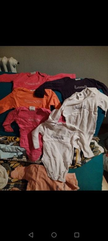 Lot de vêtements bébé fille