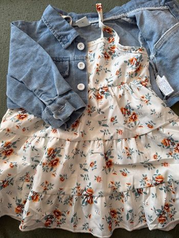 Robe + gilet 