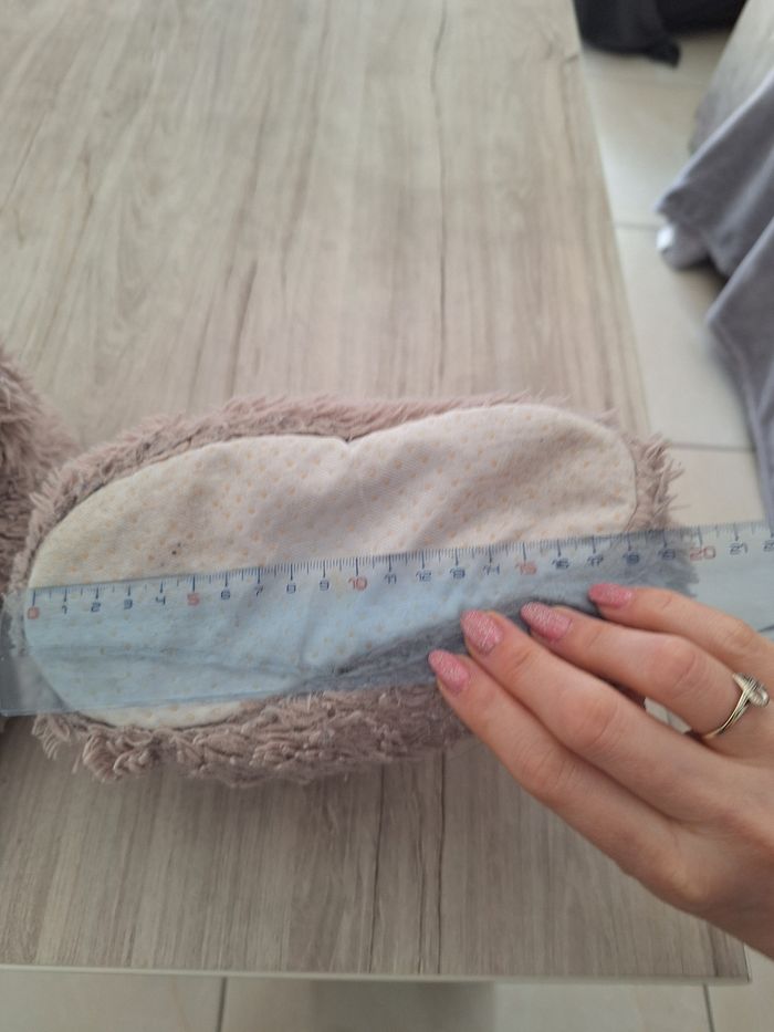 Chausson beige nounours - photo numéro 5
