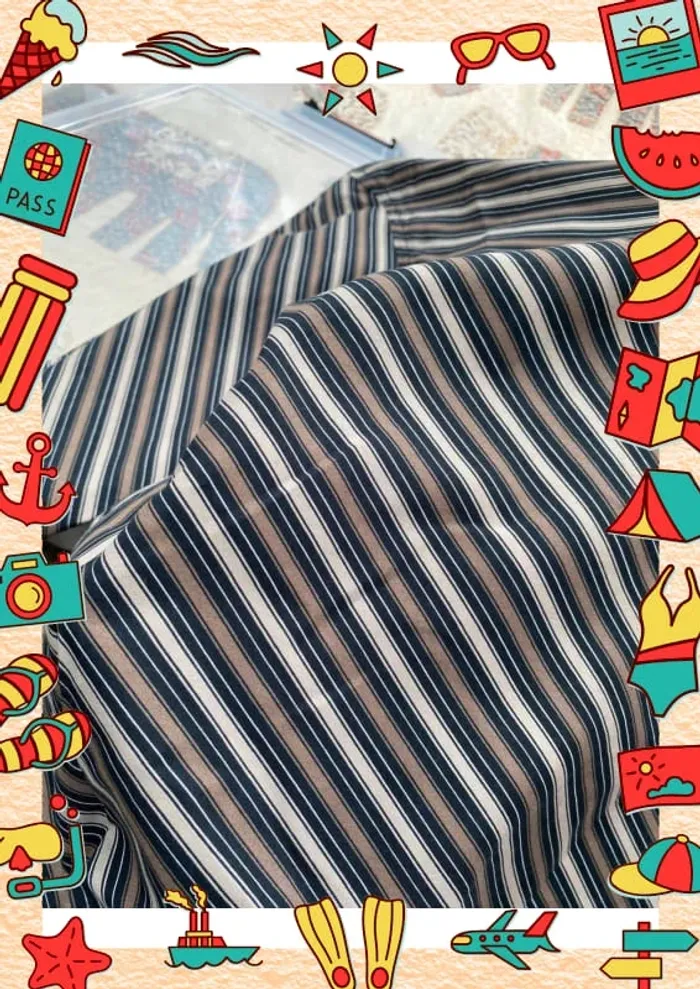 Chemise rayée à rayures Angelo litrico s - photo numéro 4