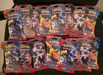 Pokémon 4 Artset de 16 Boosters EV10 Rivalités Destinées sous Blisters Cartonnés