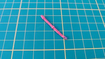 Ceinture droite pièce détachée miniature Burago Renault Megane Sport 1/18 1/18e 1/18ème #B52