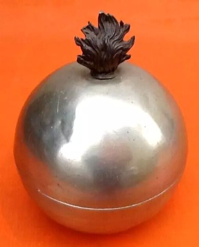 Années 1960 Sucrier boule Aluminium déposé ALB - photo numéro 10