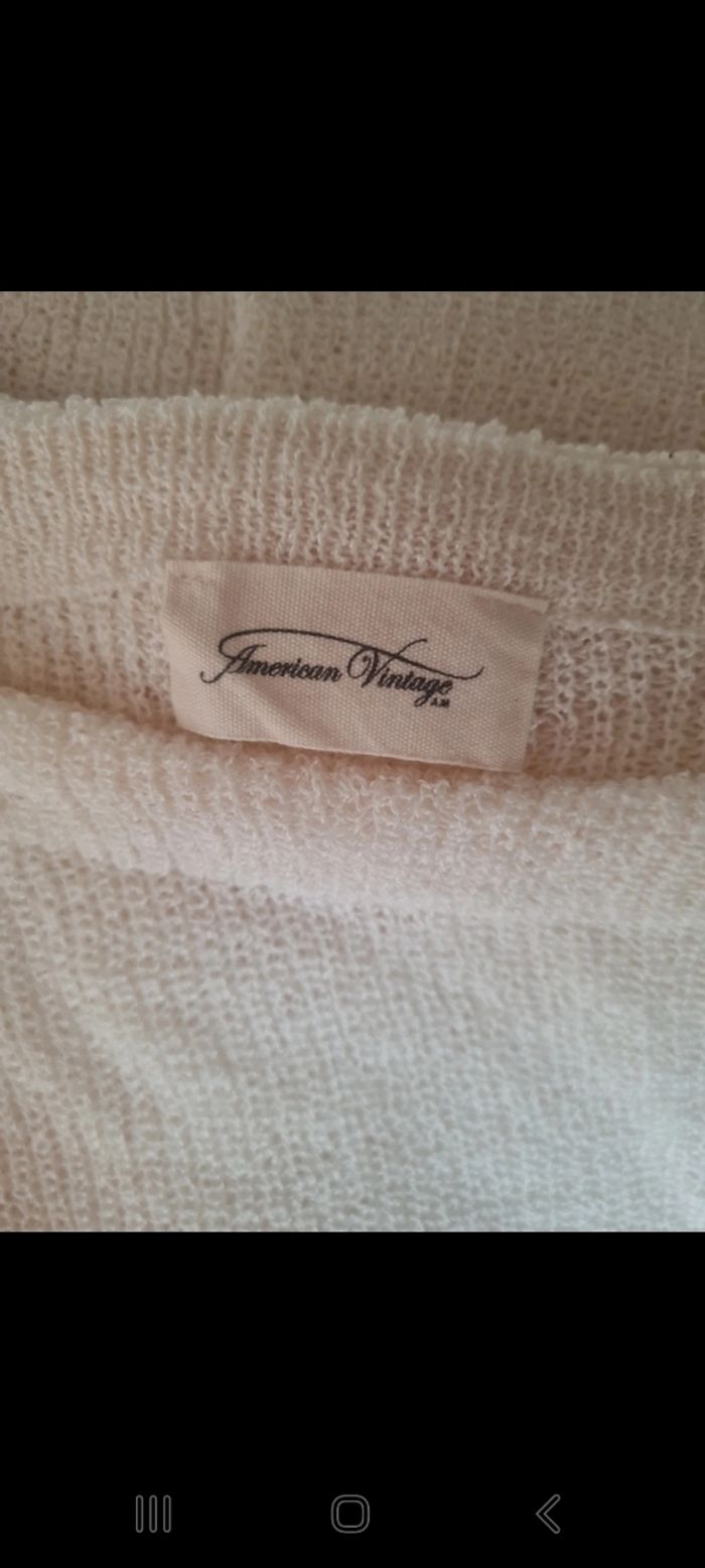 Tunique maille american vintage taille unique - photo numéro 2