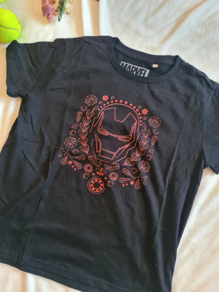 Tee-shirt 10 ans marvel - photo numéro 2