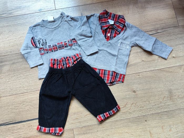 Ensemble 3 pièces 6 mois