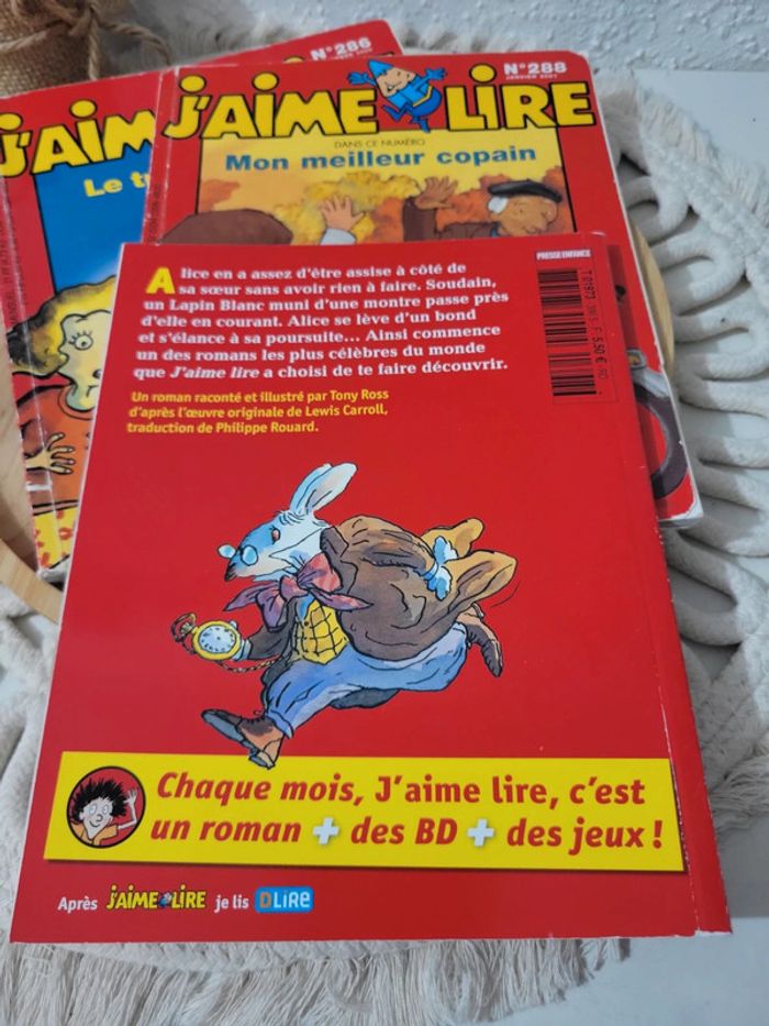 Livres enfants - Lot de 3 j'aime lire + 1 spécial Alice - photo numéro 5