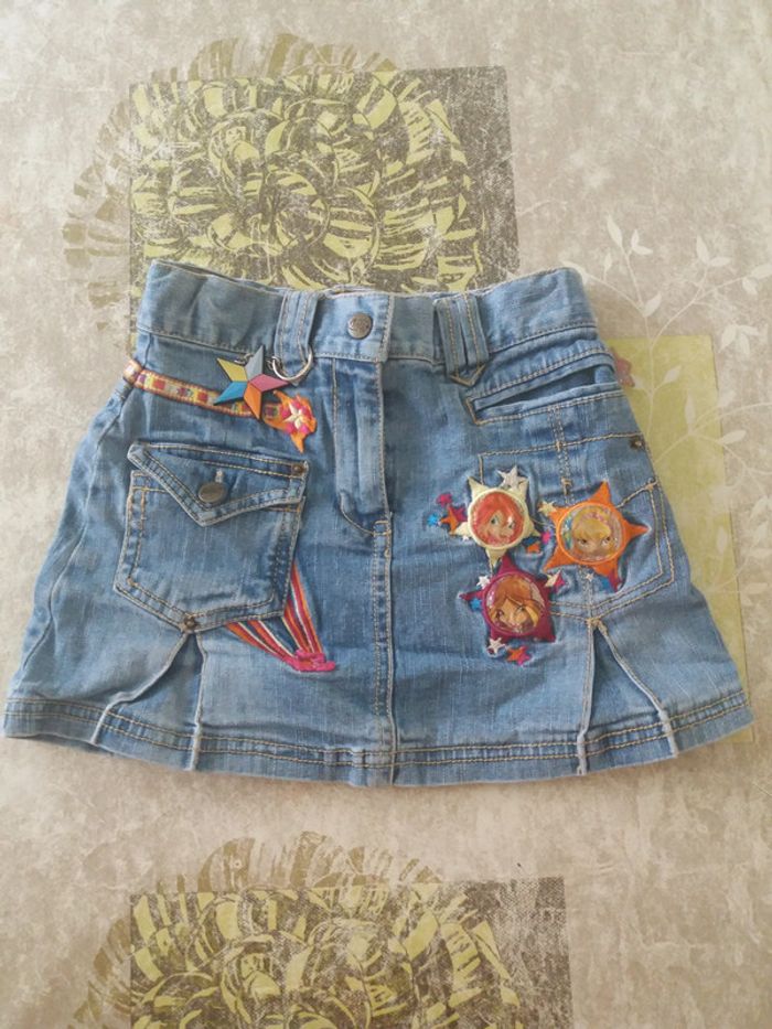Jupe en jeans Winx