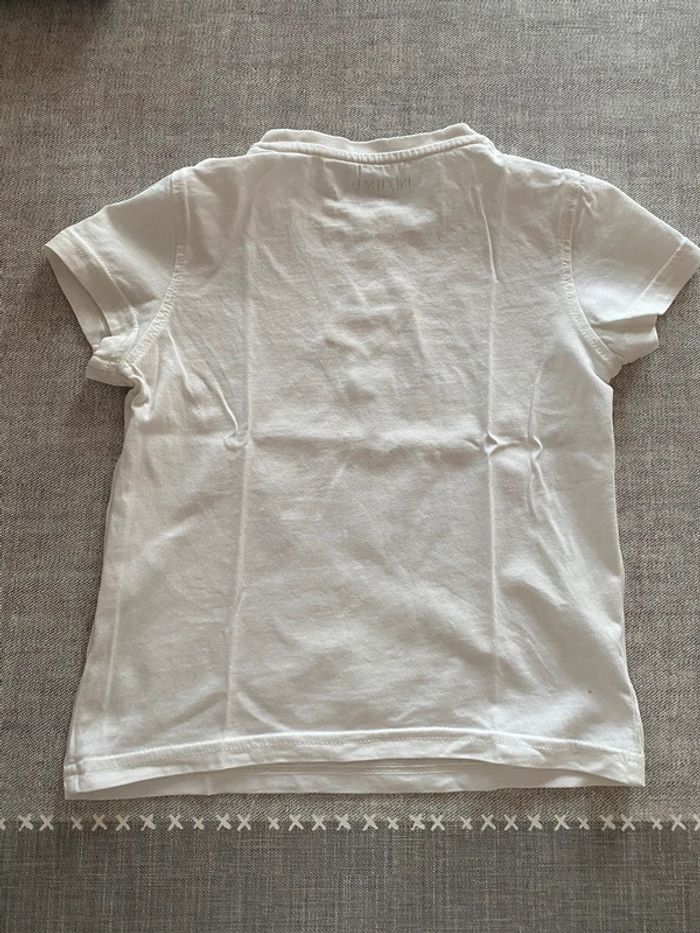 T shirt blanc inextenso 6 ans - photo numéro 4