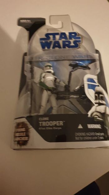 Figurine star wars: clone trooper 41st elite corps