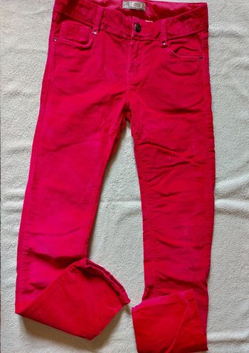 Pantalon velour okaidi 12 ans