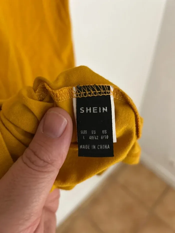 Tee-shirts jaune - photo numéro 4