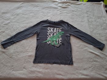 T shirt dinosaure sequin 8 ans