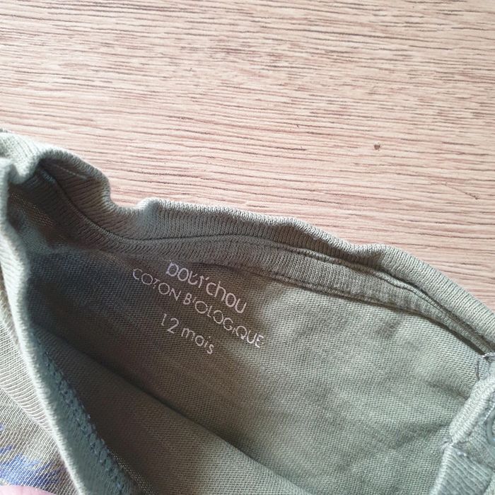 💚 Tee-shirt MC 12 mois Bout'chou #emyfleury_12moisgarçon - photo numéro 3
